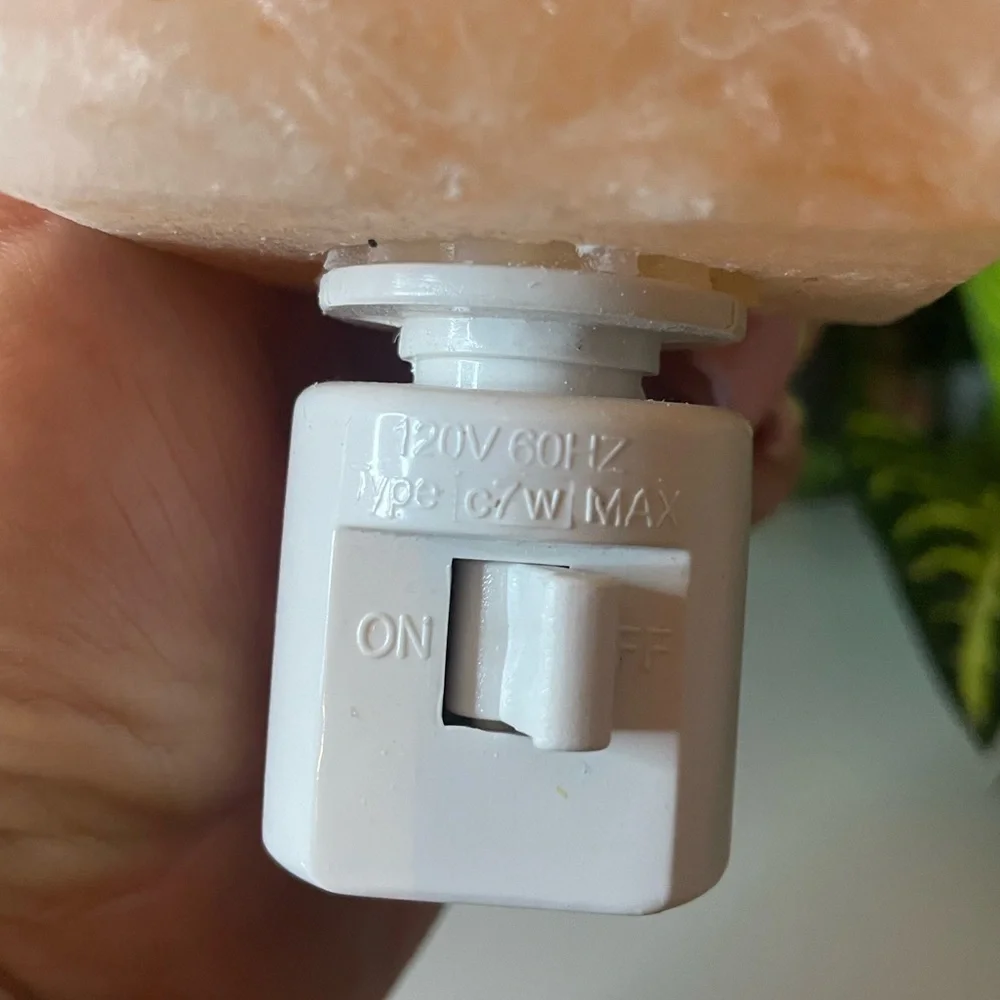 Himalayan Salt Crystal Night Light